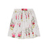 Christina Rohde White Floral Skirt